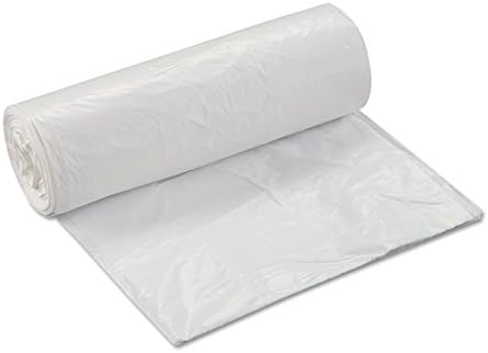 Inteplast Trash Can Liners, Extra Heavy Duty - Star-Sealed Bottom, 0.8 mil - White, 30 gal Capacity, 30 in x 36 in