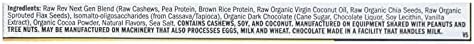 RAW REVOLUTION, Bar, Rev Glo, Dbl Choc, Brni, Pack of 12, Size 1.6 OZ, (Gluten Free Kosher Vegan)