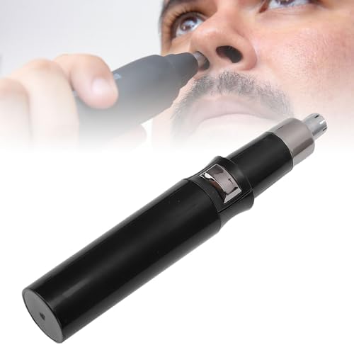 Naroote Ear and Nose Hair Trimmer, Rechargeable Electric Eyebrow Trimmer with Ergonomic Grip, Gentle 360 Trimming, Safe & Multifunction for Ears, Eyebrows, Beard