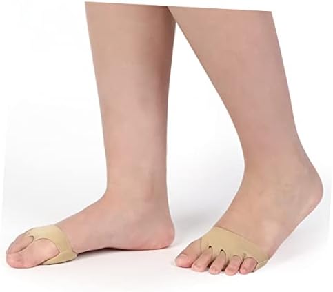 FRCOLOR 3pairs High Elasticity Soft Forefoot Cushion Pads for and Comfort - and -Friction Design Fits Shoes Including Heels Flats and Mules