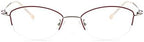 Super Light Old Reading Glasses, AR Anti-Reflective Coating, Eyeglasses, Blue Light Blocking, Anti Glare, Quality Readers (Color : Silver, Size : 2.0)