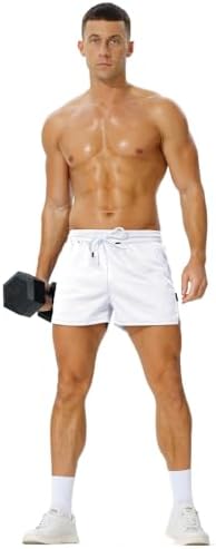 AIMPACT Mens Mesh Running Shorts 3 Inch Quick Dry Lightweight Gym Workout Athletic Shorts for Men with Pockets