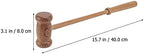 Handheld Massage Tool Neck Massage Hammer Wooden Body Massager Back Pounding Fitness Hammer