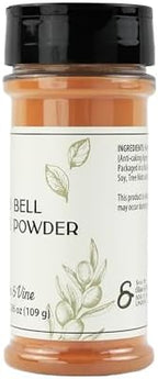 Olive & Vine Red Bell Pepper Powder, Sweet & Vibrant, For Seasoning & Sauces, Rich Tradition, Authentic Taste, For Global Recipes (3.86 Ounce)