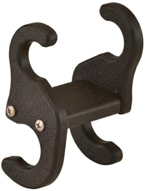 NOVA Snap-On Cane Holder for Walkers & Rollators – No Tools Required, Side-Mount Cane Clip, Durable Plastic – Fits 7/8” Cane & 1” Walker/Rollator Tubes