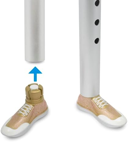 Sneaker Walker Glides for 1" Walker Tubes - 1 Pair (Gold)