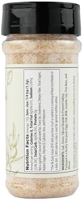 Olive & Vine Onion Salt, Savory Flavor, For Seasoning & Cooking, Rich Tradition, Authentic Taste, For Global Recipes (8 Ounce)