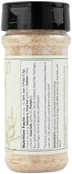 Olive & Vine Onion Salt, Savory Flavor, For Seasoning & Cooking, Rich Tradition, Authentic Taste, For Global Recipes (8 Ounce)
