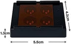 4 Holes Dental Shading Light Box, YOUYA DENTAL 3PCS Teeth Patch Veneer Storage Case, 4 Wells Composite Resin Mixing Well Mini Mixing Tray Container, Membrane Dentistry Tooth Patch Retainer Molar Box