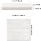 Car Tissue Refills, Auto Travel Tissue Packs, Facial Napkin Refills for Car Visor Tissue Holder - 3-Ply 36 Sheets/Pack - 6Packs
