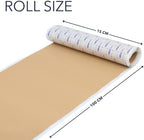 URSA Tape, Stretchy Moleskin Fabric Tape Roll, Heavy-Duty No-Residue Fashion Tape and Body Tape for Fabric, Shoes, Skin and More, Beige, 100x15 Centimeters (39 x 6 inches)