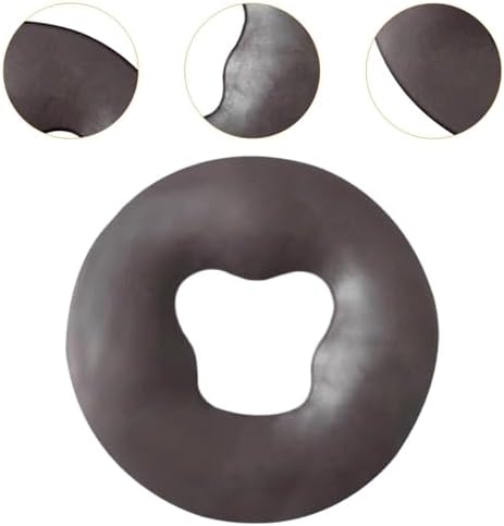 Generic Face Down Pillow Round Soft Support Reusable Headrest for SPA Office Resting