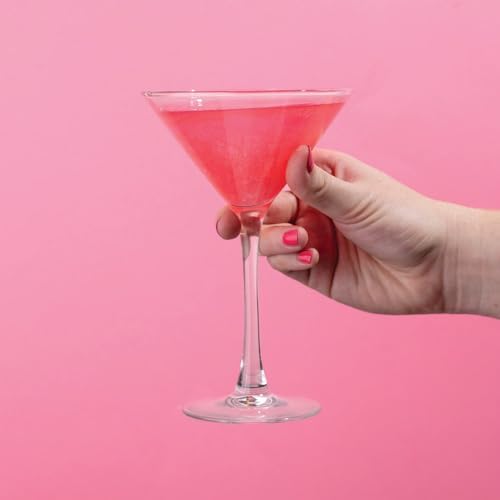 Art of Sucre Pink Cotton Drink Candy Glitter Bombs, Edible Glitter, Drop into Drinks, 4 Pieces