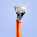Harry's Razor for Men - Razor Handle and Razor Blade Cartridge - Shaving Gift Set for Him - Orange
