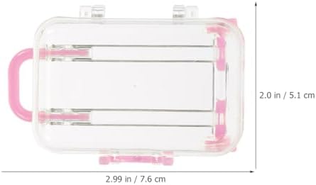 ABOOFAN 6 Pack Mini Suitcase Candy Boxes 3X2X1.5In Party Favor Boxes for Wedding Bridal Shower Travel Theme Decorations