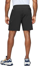 Viodia Men's Hiking Cargo Shorts Stretch Quick Dry Lightweight Shorts for Men Fishing Athletic Shorts with Pockets