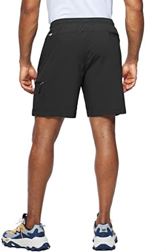 Viodia Men's Hiking Cargo Shorts Stretch Quick Dry Lightweight Shorts for Men Fishing Athletic Shorts with Pockets