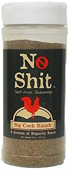 Shit Load No Shit Salt Free Seasonings From Big Cock Ranch 8 Ounce (Pack of 3)