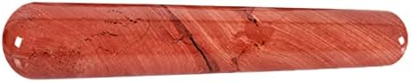 Rose Quartz Wand Natural White Crystal Wand Obsidian Stick Natural Stone Body Stick Face,Red Jasper