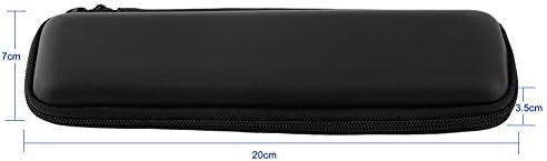 1 Black Stationery Pouch, Portable Eva Shell Pencil Case for Stationery and Other Small Items, Portable and Convenient Holder Suitable for Use On The