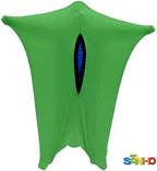 SANHO Dynamic Movement Sensory Sock Body Sock,X-Large,Good for Height:62"-73",For Autistic & Sensory Processing Disorders, Updated Version,Olive green