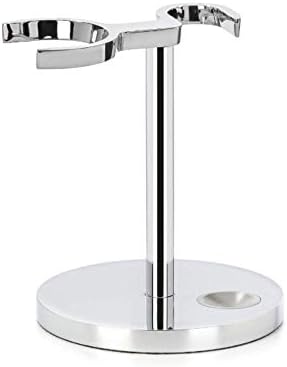 MÜHLE Universal Stand for Razors & Shaving Brushes | Shave Accessory | Chrome Modern Design