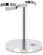 MÜHLE Universal Stand for Razors & Shaving Brushes | Shave Accessory | Chrome Modern Design