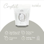 Italwax Top Line Crystal Hard Wax Beads 1.65 lb (750 g) – Ultra-Delicate Unscented Wax with No Colorants, Semi-Creamy Texture for Facial Areas, Professional Use – Made in Italy