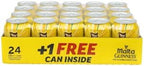 Malta Guinness Non-Alcoholic Malt Drink – Pack of 24 (1 Free Can Inside), 330ml Cans | Premium Energy Malt Beverage