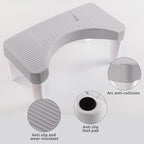 6.7 Inch Step Stool,Portable Plastic Foot Stool,Non-Slip Potty Stool for Bathroom