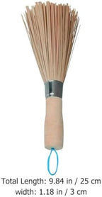 4pcs Long Handle Kitchen Brushes, Multipurpose Dish and Pan Cleaning Brushes for Household Use, Decontamination Kitchen Scrub Tools with Sturdy Bristles Random Color