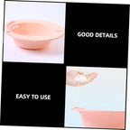 FRCOLOR Sitz Bath Pan Postpartum Toilet Bath Patient Wash Basin Smooth Surface Safe for Pregnant Elderly Patients
