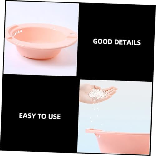 FRCOLOR Sitz Bath Pan Postpartum Toilet Bath Patient Wash Basin Smooth Surface Safe for Pregnant Elderly Patients