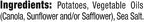 Kettle Brand Potato Chips, Sea Salt Kettle Chips, Snack Bag 1.5 Oz (Pack of 24)