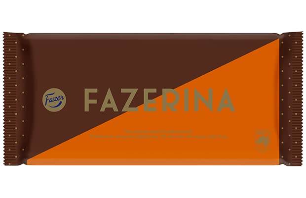 Fazer Fazerina Original Chocolate 20 bars of 121g 86oz
