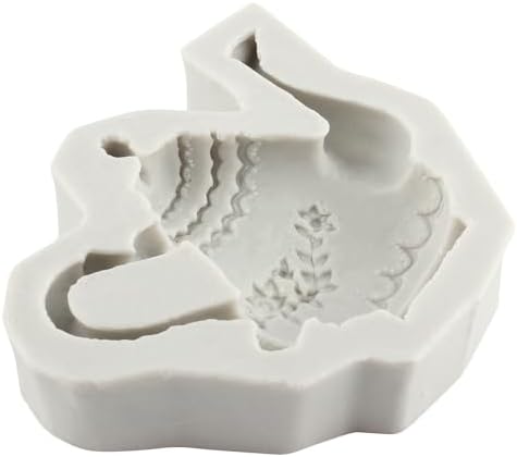 Teapot Silicone Fondant Molds Tea Party Chocolate Mold For Sugar Cake Decorating Cupcake Topper Candy Gum Paste Polymer Clay