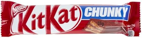 KitKat Chunky Chocolate Bars, 12x38g Pack