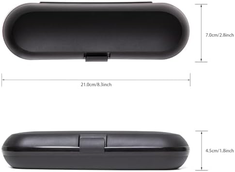 Nincha Electric Toothbrush Travel Case for Oral B & Philips Sonicare,Black