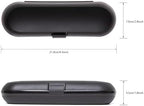 Electric Toothbrush Case Compatible with Oral B/Oral-B Pro/iO/Philips Sonicare/Demita/Bitvae and most other Brand Electric Toothbrushes on the market，Black