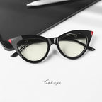 Eyekepper 4-pack Reading Glasses Blue Light Blocking Cat-eye Computer Glasses Readers Women 0.5