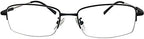 Half Rim Reading Glasses Mens Womens Readers in 4 Colours