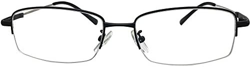Half Rim Reading Glasses Mens Womens Readers in 4 Colours
