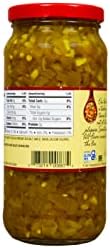 Mezzetta Diced Tamed Jalapeno Peppers, Medium Heat | Kosher, Gluten Free, Keto | 16 Fluid Ounce Jar (Pack of 6)