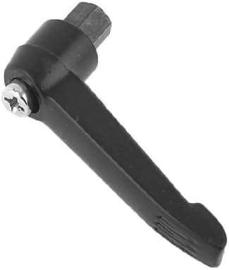 AVFORA 6mm x 8mm Female Thread Fixing Knob Adjustable Handle Black Knobs