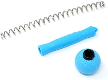 yueton 2PCS Massage Ball Hammer Silicone Spring Massager Golf Massage Hammer Multifunctional Massage Hammer Meridian Tapping Fitness Hammer for Body Massage Equipment