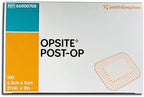Smith & Nephew SJ66000708 Opsite Post-Op Dressing with Pad, 6.5cm x 5cm, Pack of 100