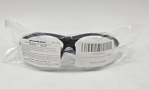 grinderPUNCH Full Lens Magnification Safety Sunglasses | Tinted Outdoor Reading Glasses for Work - Magnifying Readers (+1.00 Diopter)