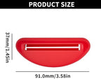 5 Pcs Tube Squeezers Set, Toothpaste Tube Squeezer Tool, Tubes Squeezer Roller Tool for Bathroom, Home Use, Red Black White Blue