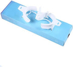 Dental Oral Dry Field System Retractor Cheek Retractor Autoclavable Mouth Opener for Teeth Whitening with Saliva Suction Tube Dentist Orthodontic Treatment Tongue Guard(L)