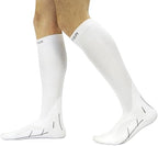 Meister Graduated 20-25mmHg Compression Running Socks for Shin Splints (Pair)